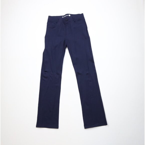 Betabrand Womens Size Petite Small Stretch Dress Pant Yoga Pants Navy Blue - Picture 1 of 9